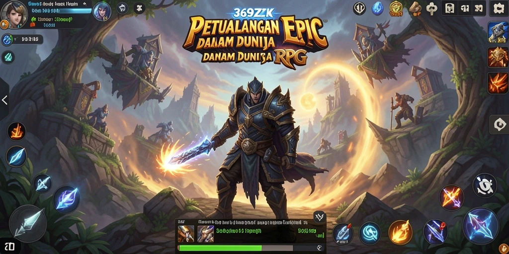 Gameplay 369ZK menunjukkan petualangan seru dalam dunia RPG.