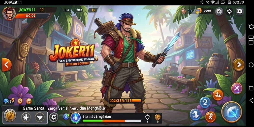 Screenshot utama JOKER11 menampilkan gameplay yang seru dan menghibur.