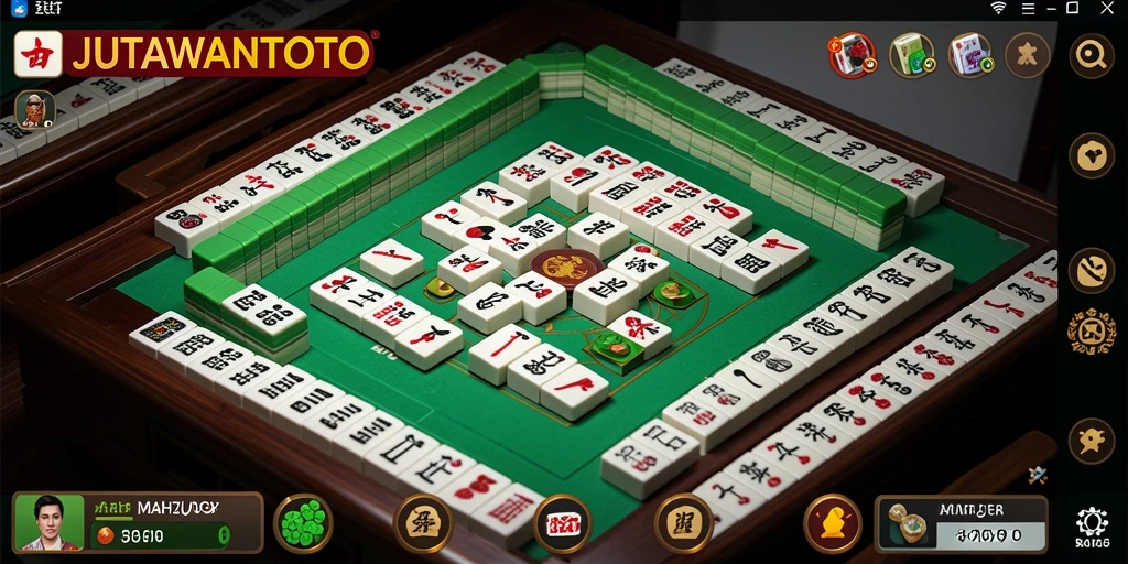 Tampilan gameplay utama JUTAWANTOTO yang menarik dan seru.