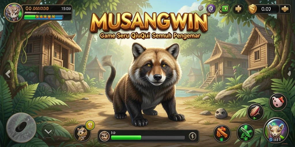 Gameplay QiuQiu yang seru dan penuh tantangan.